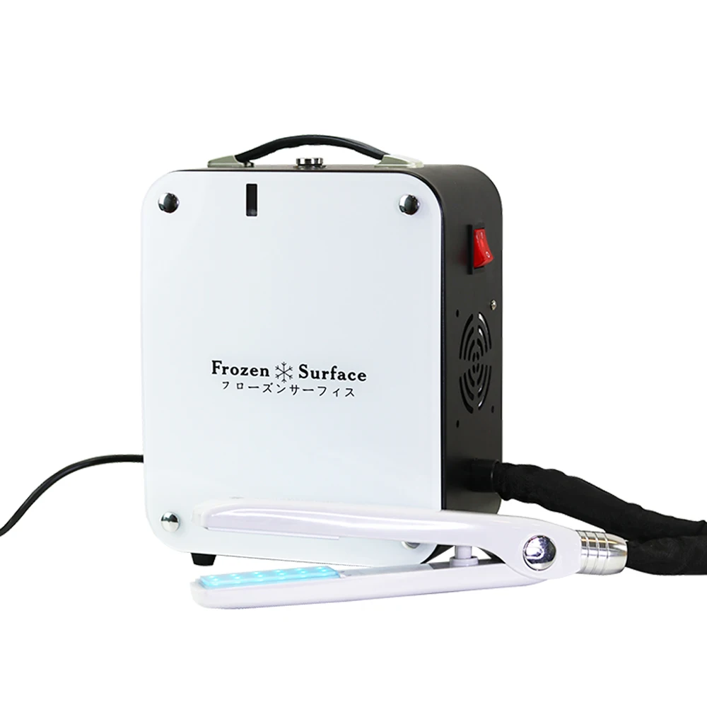 

DTY portable ice cold hair care treatment product flat frozen accessories cryolipolysis private label machine