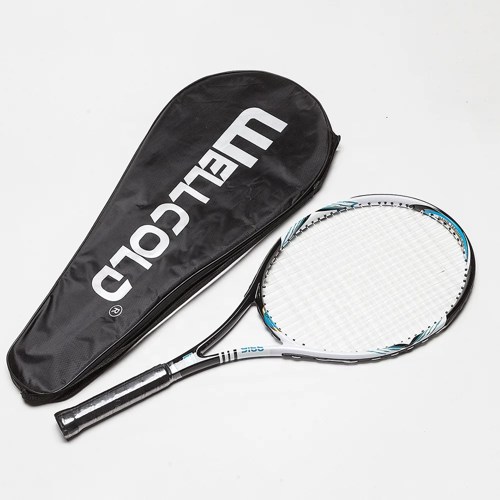 

High Performance Head Tennis Racket,aluminium for National Players Nylon, Red/blue/customized