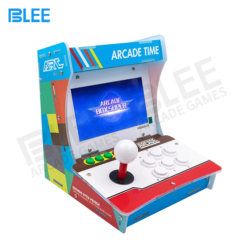 

NEW Mini 7 Inch Acrylic LCD Retro Arcade Console Portable Game Machine 1233 In 1 With 3D Games BOX Joystick Handle, Picture