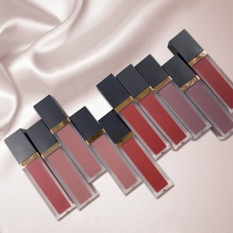 

Hot Selling Long Lasting Waterproof Matte Lipgloss Private Label