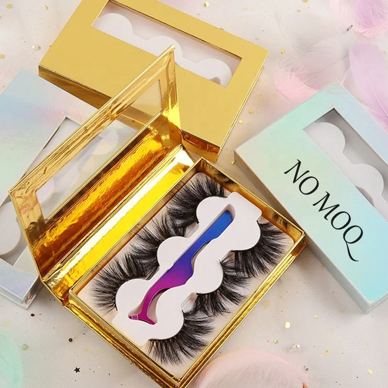 

Free Sample Mink Eyelashes with custom packaging Wholesale Handmade 25 mm 3d Mink Eyelash vendor