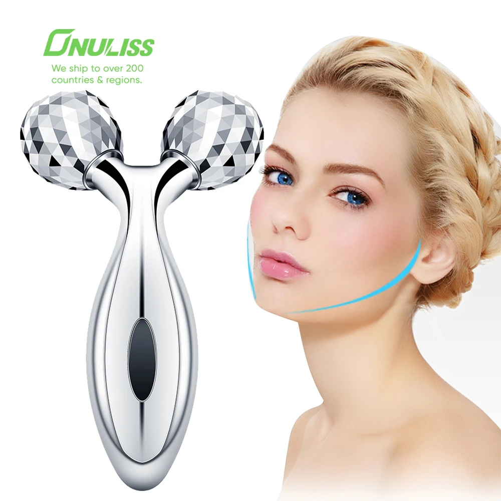 

Beauty Care Face Massager Portable Handheld Mini 3d Face Roller Massager