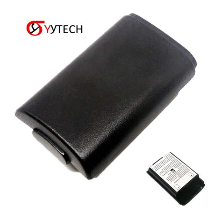 

SYYTECH for XBOX 360 Controller Replacement Battery Cover Case for Xbox 360 Xbox360, Black, white color