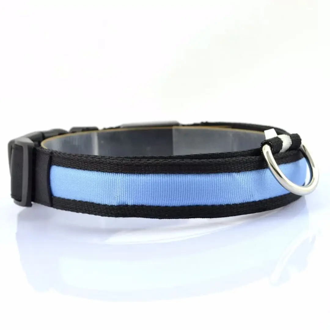 

Manufacturer LED Pet Luminous Collar USB Charging Collar Dogs and Cats Products Safe Neck Cover Small Large Dogs
