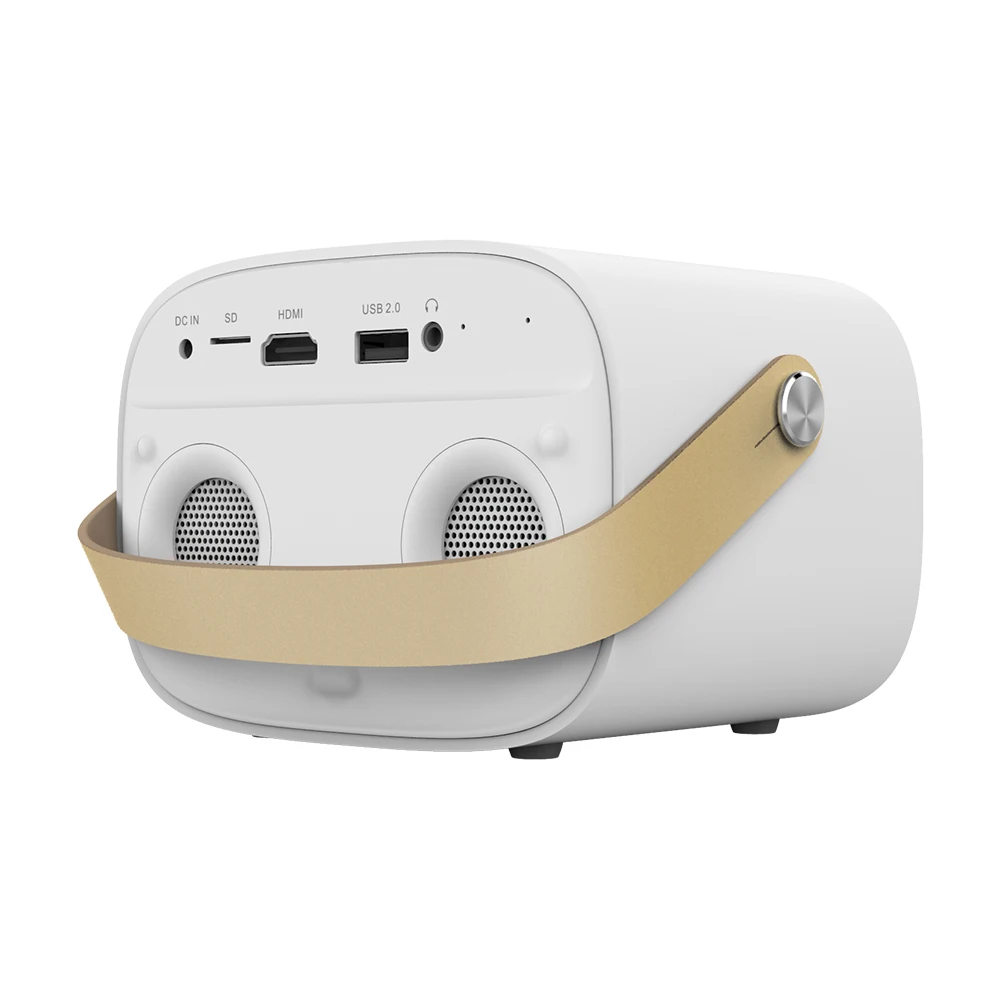 

high quality factory direct small projector in low price Android 4.4 3D LED 4K 800*480 projector, White