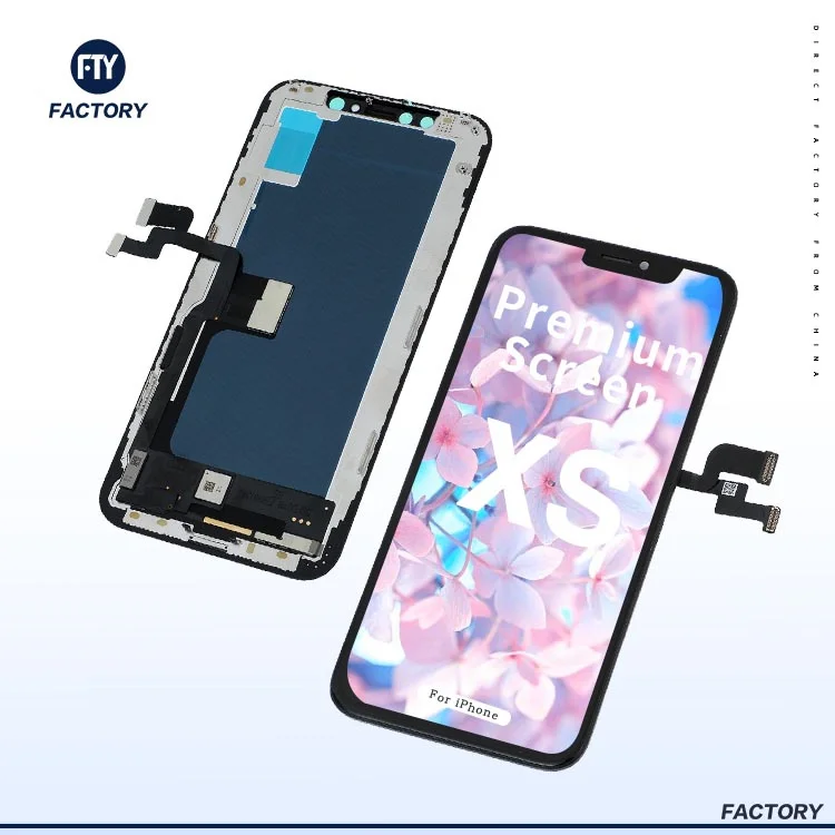

Phone XS LCD OLED Screen with Digitizer Mobile Phone Display Lcd Touch Screen Digitizer Lcd Display For iphone Xs, Black