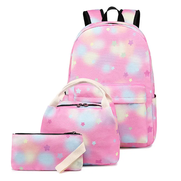 

Waterproof Child Kids Book Bag Backpack Durable girl primary Students School backpack, Pink/blue