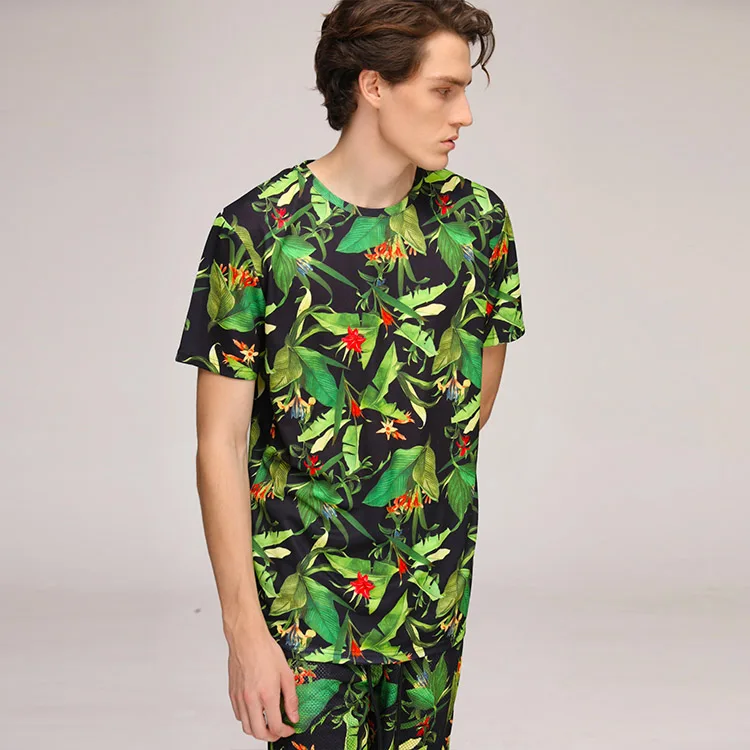 
China Mens Custom Design Sublimation Printing T Shirt 