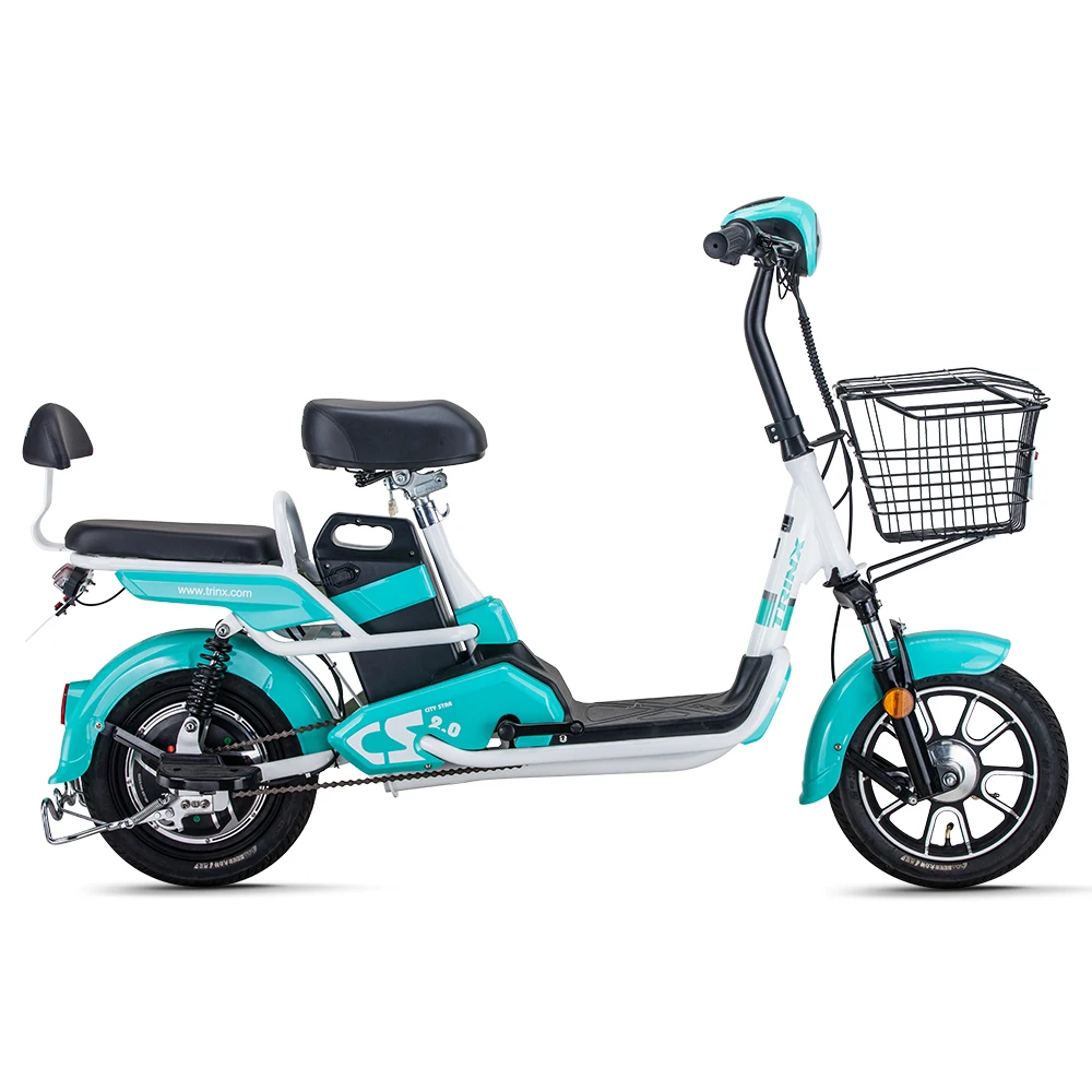 

China Factory Supplying Ready to ship Cheap priced14 inch steel frame electric bikes 48V 12Ah 350W electric bike with pedals