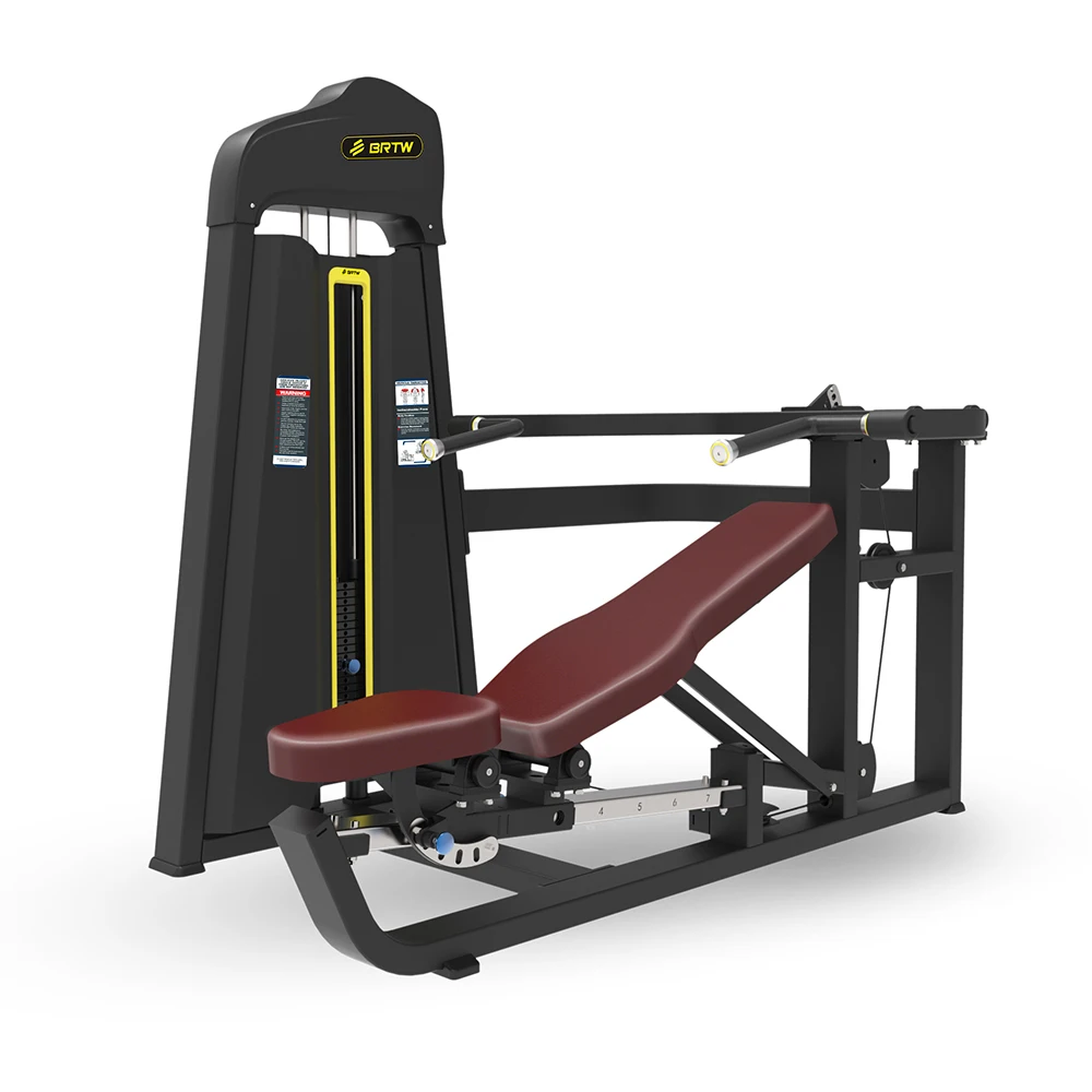 

Gym fitness equipment home machine TB12 shoulder press seated chest press machine
