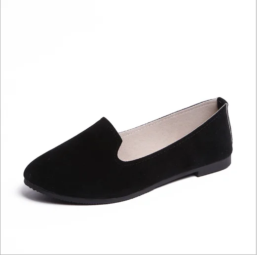 

Female Single Shoes Flat soles women big size ladies flat shoes, Black/blue,red,yellow