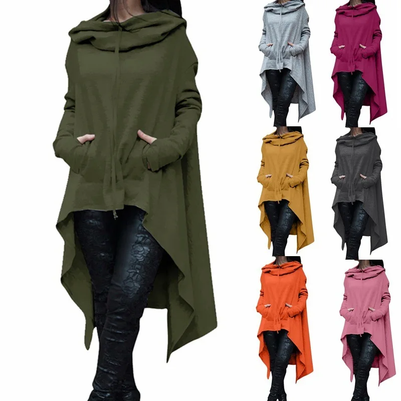 

Autumn Winter Hoodies Sweatshirt Women oversized Plus Size Loose Long Sleeve Hooded Sweatshirt Female Casual Pullover Hoodie