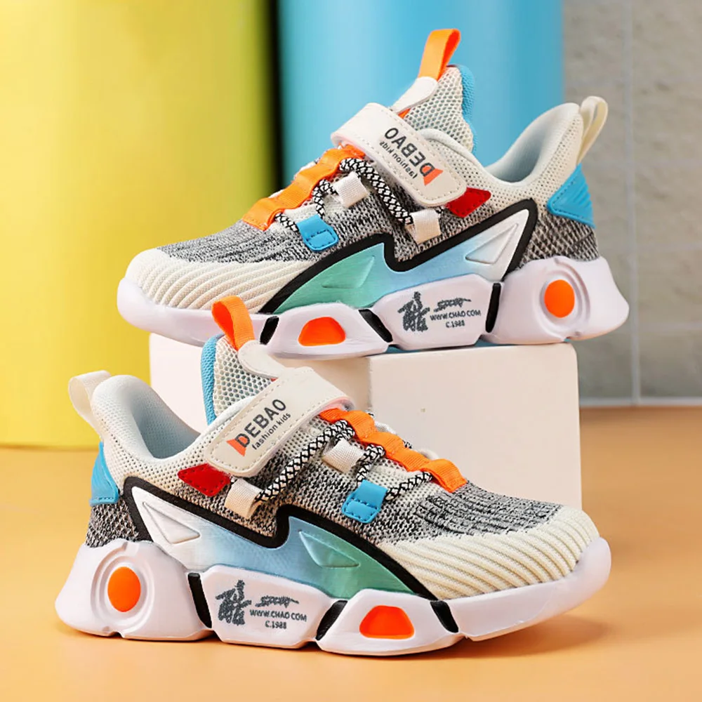 

Wholesale Fashion Casual Children Sneakers Sport Kids Shoes For Boy Girls, Black