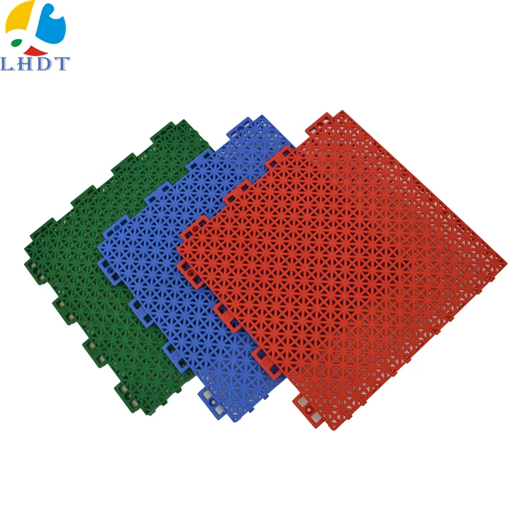 

New Plastic Floor Removable sports PP Non-slip Embellishment Basketball Interlocking sheet Floor Decking floor, Customer's requirement