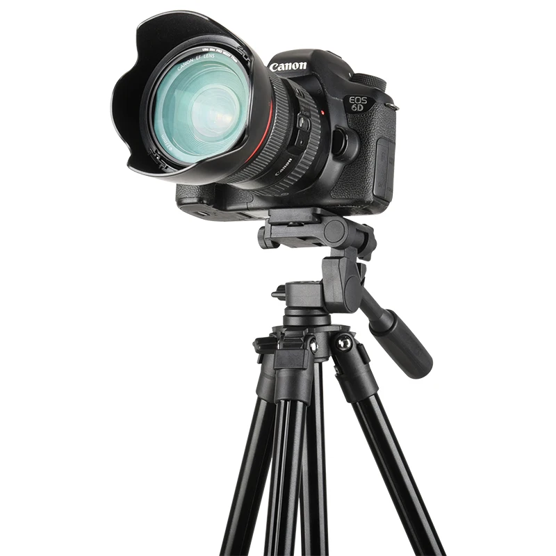 

QZSD Q161&Q162 154CM High Max Load 3KG Lightweight Aluminum Mini Tripod Stand For Digital Video Camera And Phone