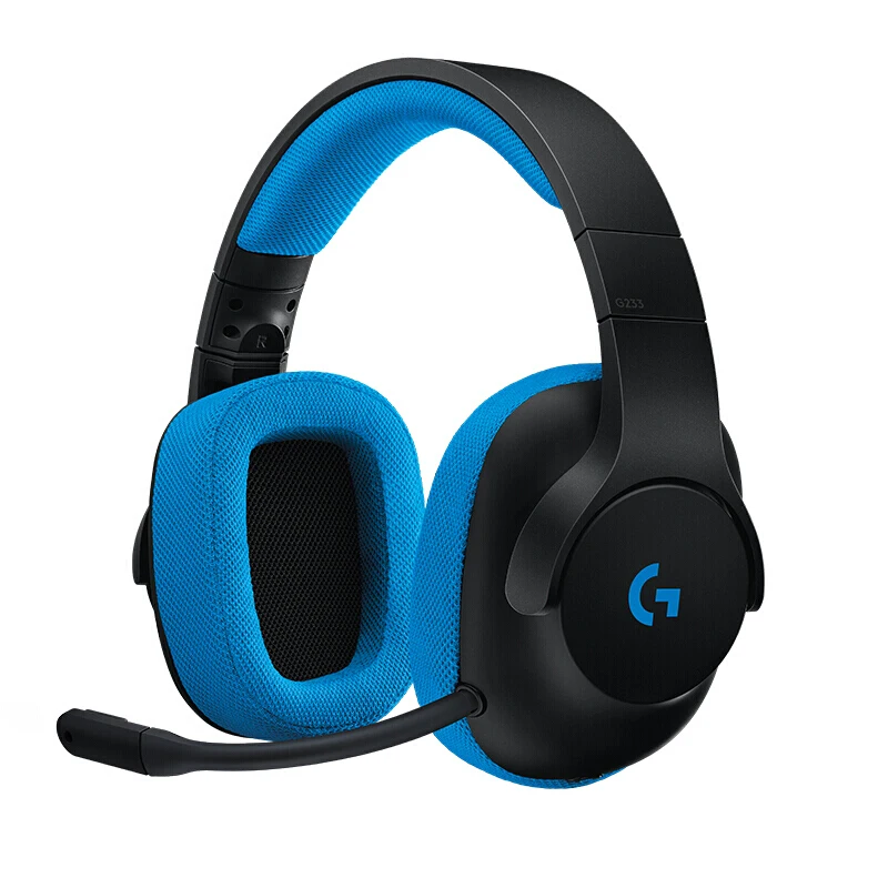 

Logitech G233 Wired Game Computer E-sports Headset, Black
