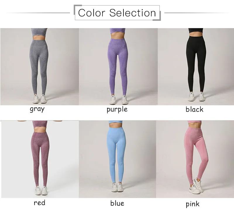 
Custom Logo 2020 Yoga Pants Women Fitness Pink Black Scrunch Butt High Waisted Premium Sports Seamless Leggings 