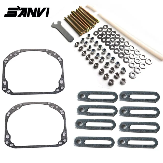 

SANVI Mounting Frame For Hella2 To Hella3R G5/Koito Q5 Bi Xenon/LED Projector Lens Headlight Auto Light Conversion Kits Upgrade