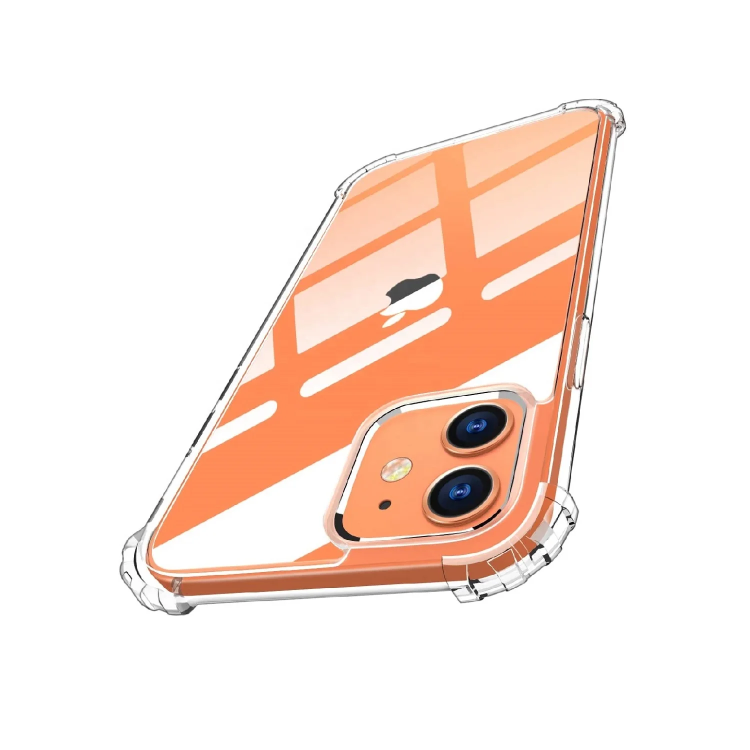 

MoKo Anti-Yellow Shockproof Transparent Clear TPU Phone Case for iPhone 12 Mini 5.4 Inch 2020