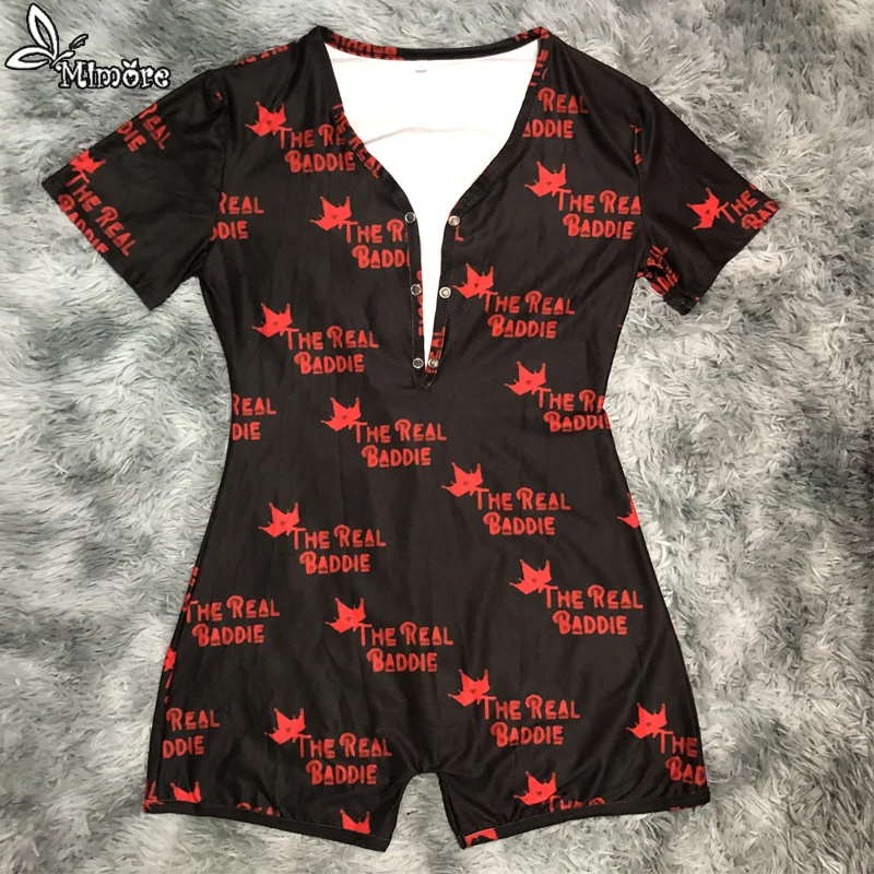 

The real baddie Short Sleeve custom print Stretchy adult Onesie