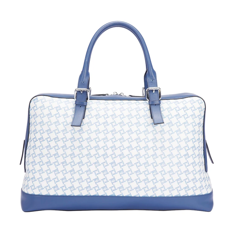 

Blu Flut custom logo polyester nylon weekend travel bag for women waterproof travel bag duffle bag, Coffee, black, blue,gray, orange and custom