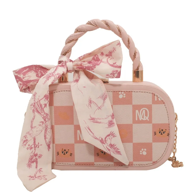 

Fashion Chain Crossbody Shoulder Bag Weave Handle Purses And Handbags Luxury Women