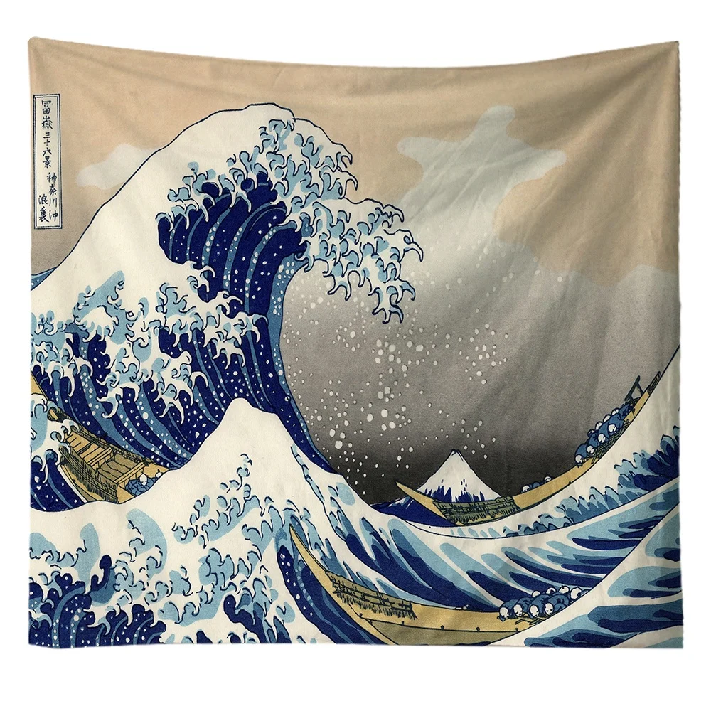 

Newest product home use high quality retro photo tapestry