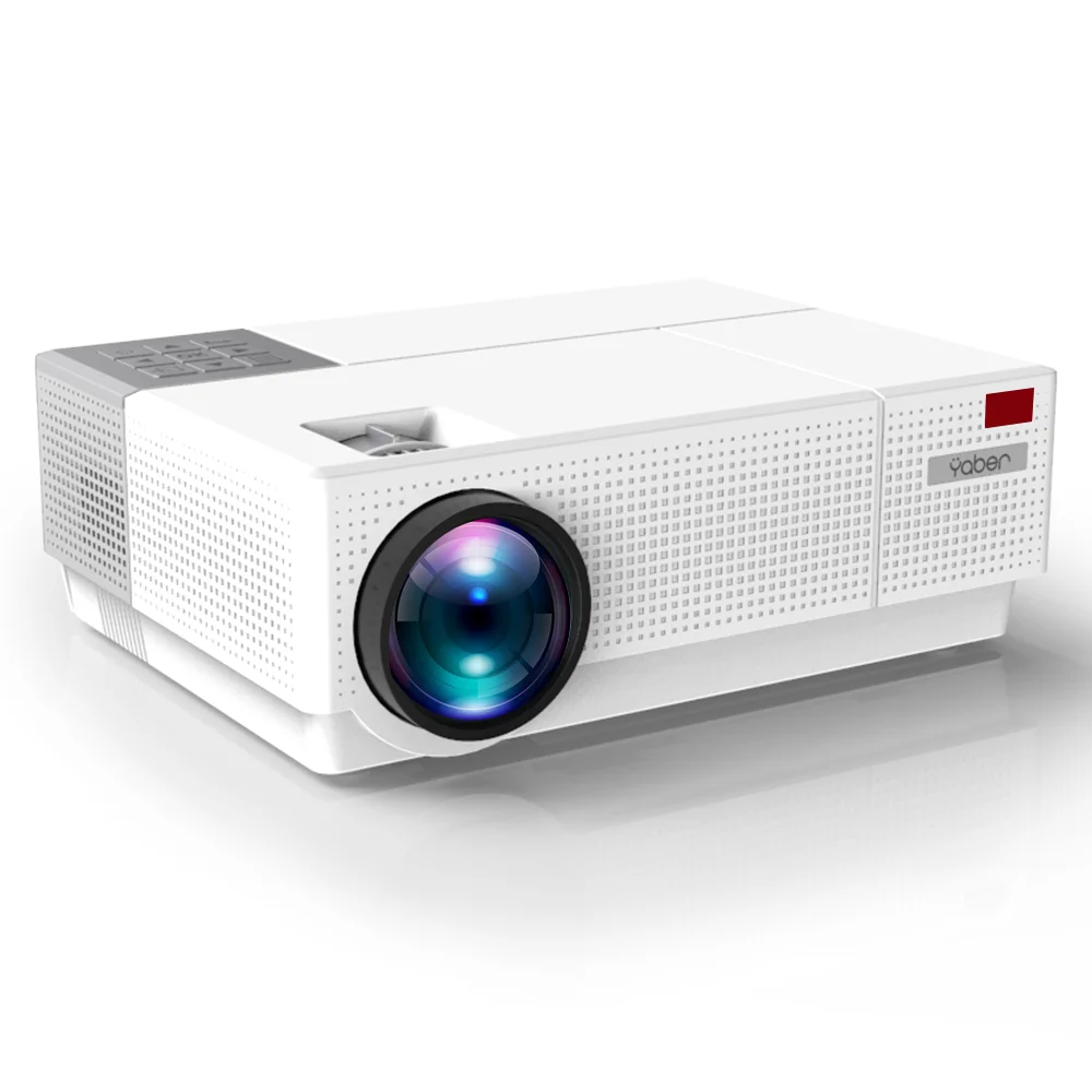 

Yaber Y31 Video Projectors Native 1920*1080P Support 4K 8000L 10000:1 Contrast HiFi Stereo 4D Keystone Correction LED Projectors