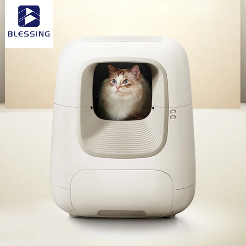 

Top sale product at China,New Release, Catta automated litter box automatic cat toilet self-cleaning with app, White