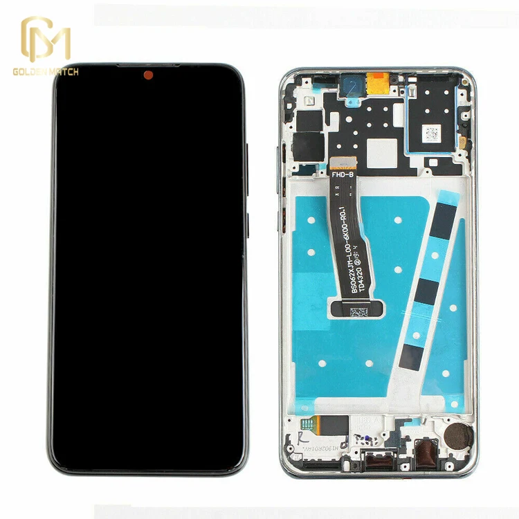 

Hot sale display lcd screen for Huawei Nova 4E display replacement for Huawei Nova 4e LCD+frame, Black