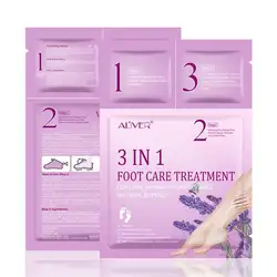 ALIVER Lavender foot care treatment 3 in 1 exfolia