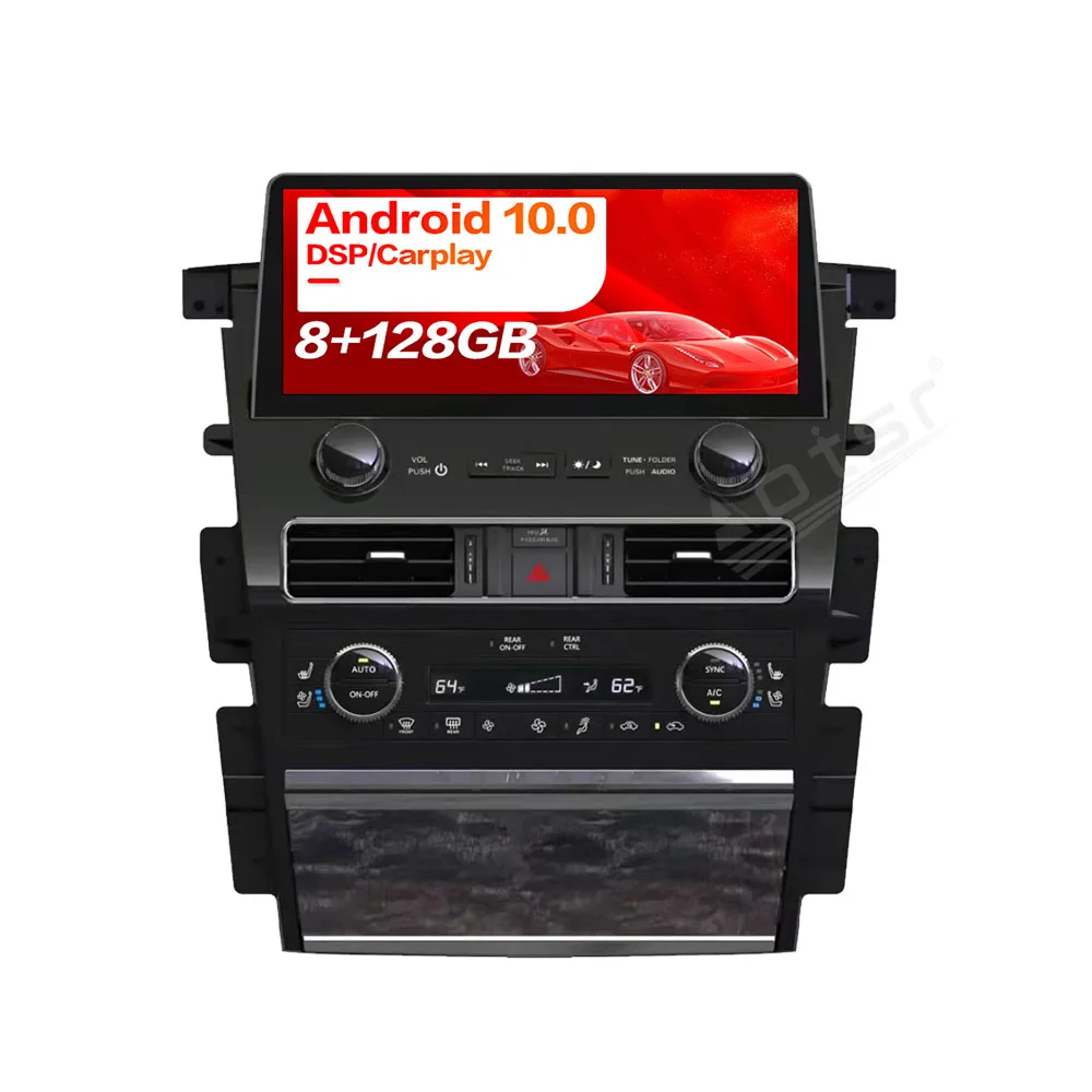 

1920*720 QLED 12.3 For Infiniti QX80 2010-2020 Android10 64G Car GPS Navigation Auto Radio Head Unit Multimedia Player Stereo 4G