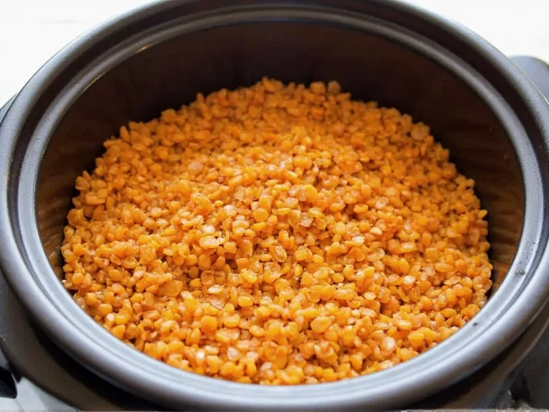 Perfect Lentils in Rice Cooker: Simple 1:2 Ratio Guide