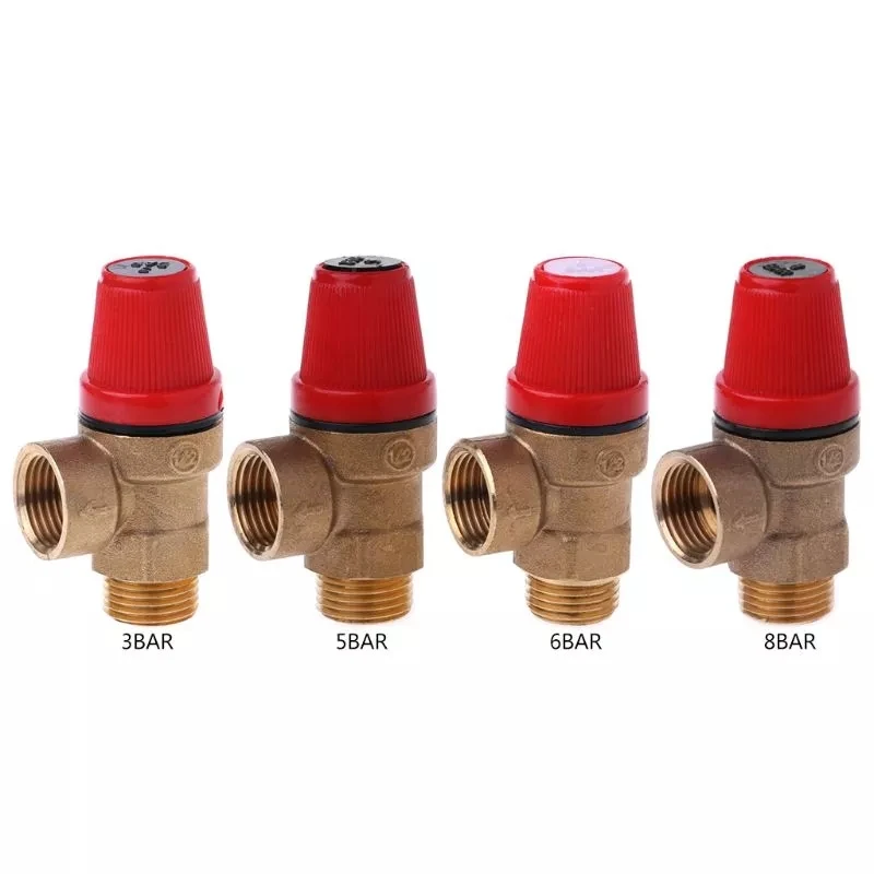 

Brass Safety Valve Drain Relief Switch For Solar Water Heater Inner&Outer Wire