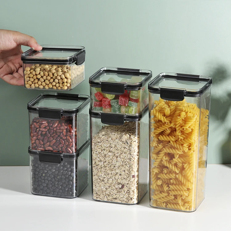 

Container Food Storage Box Bread Bin For Kitchen Plastic Storage Box Food Enclosed Food Storage