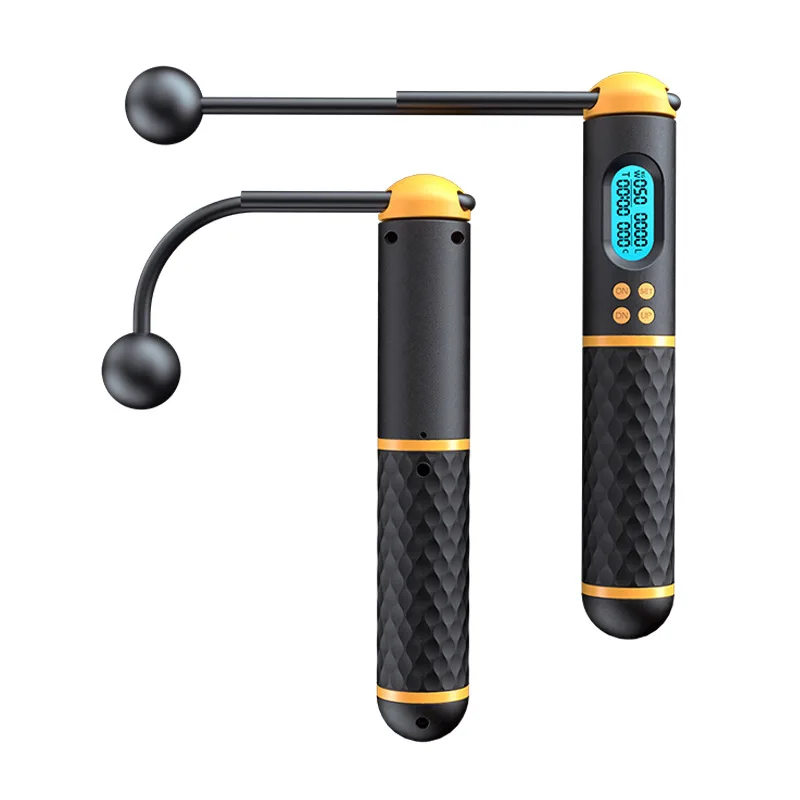 

High Quality Adjustable Smart Digital Speed Ropeless Cordless Jump Rope Skip Heavy Skipping Rope