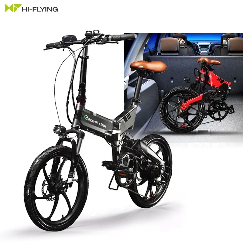 

Bicycle Fat Bike Ecoflying E Bike 250W Folded Electric Bicycle 36V Hub Motor Electric Kit Bicycle
