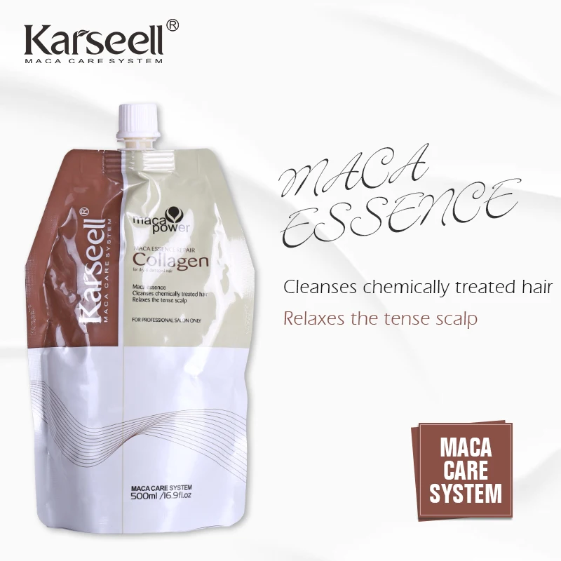 

Karseell best protein natural collagen hair loss damaged keratin hair treatment mask