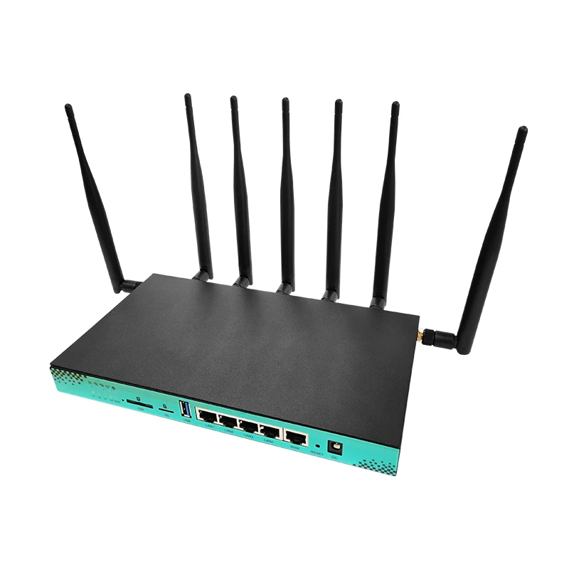 

Support Dual Band 192.168.1.1 4G LTE Wifi Router 5G SIM Basis, Black