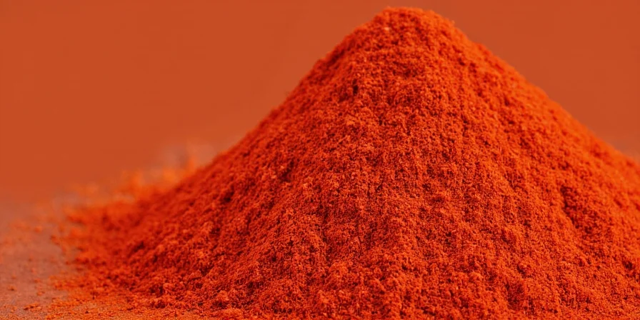 Vibrant paprika dishes on a plate