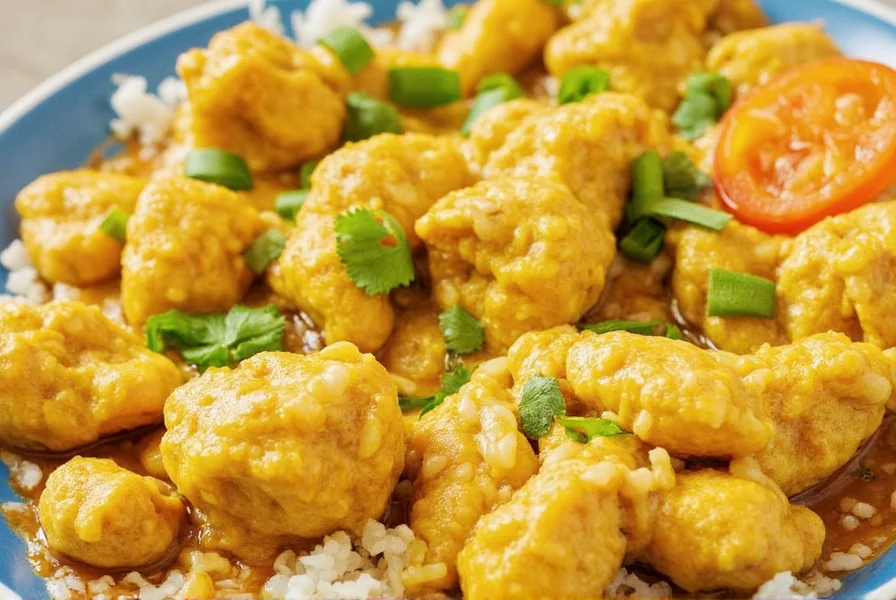 Chicken in a Curry Sauce