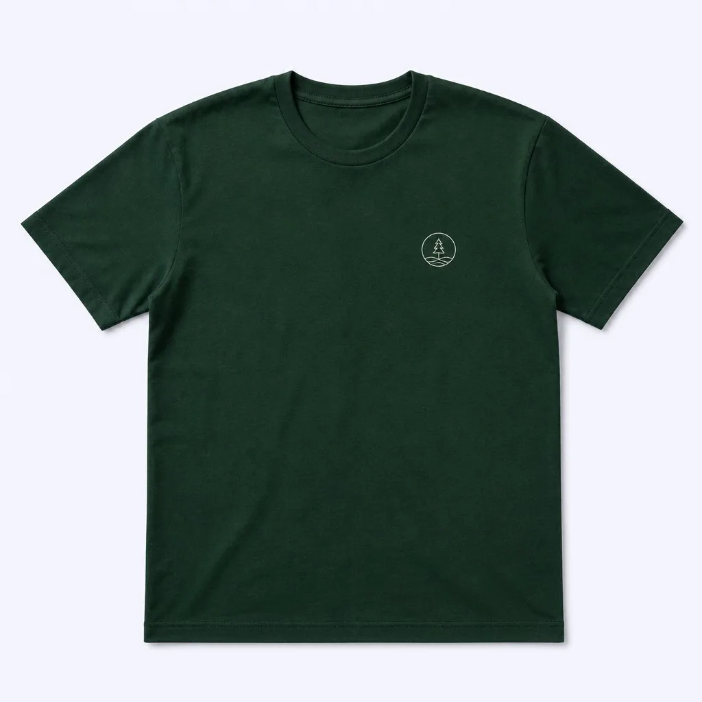 Forest Green - Circular Pine Crest