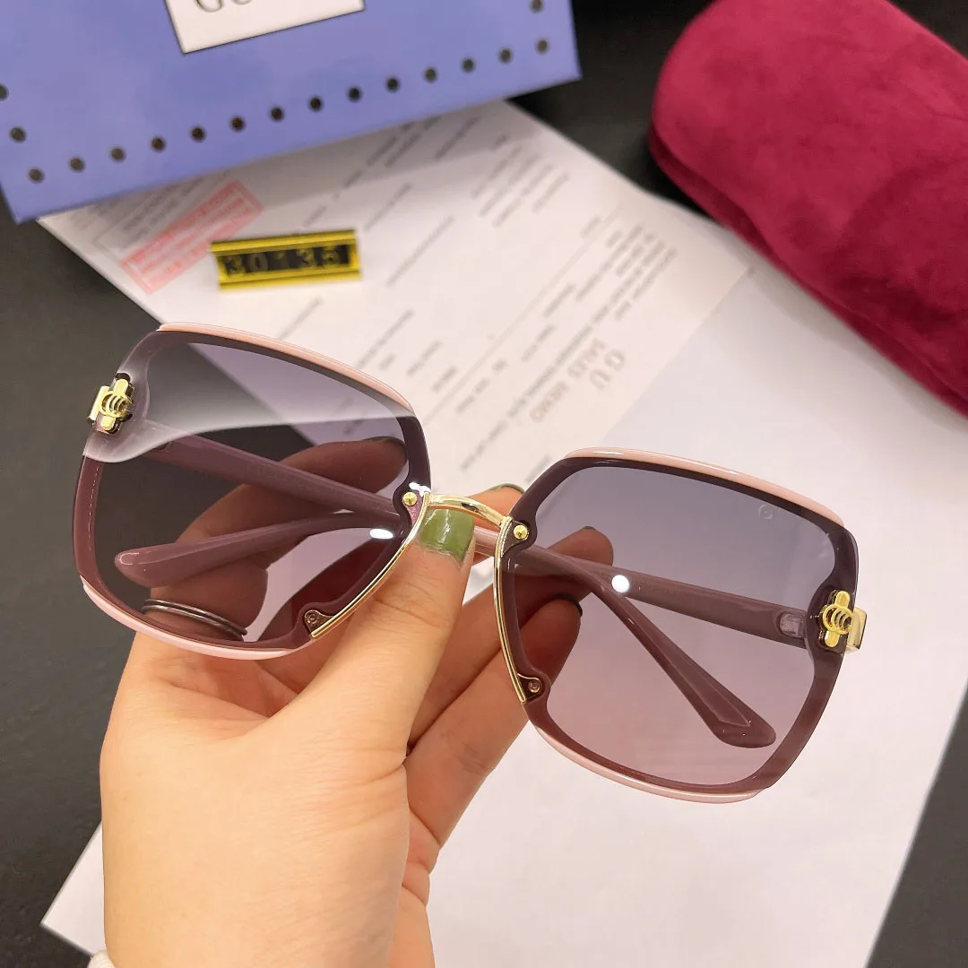 

2021 Women's Sunglasses brand luxury women oversized sunglasses