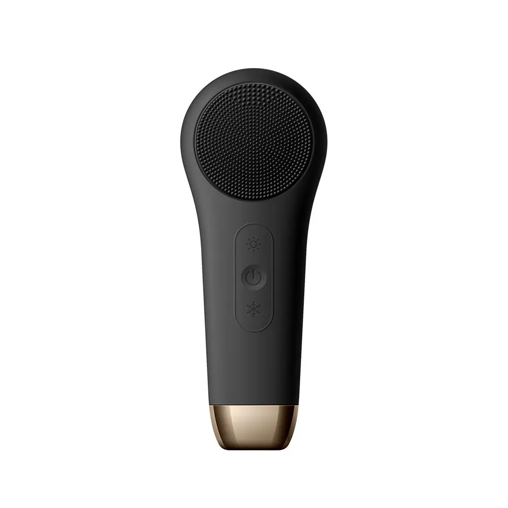 

New Design Electric Heat Cool Deep Cleansing Facial Brush Face Cleaning Beauty Personal Care Home Use Tool Beauty Equipment