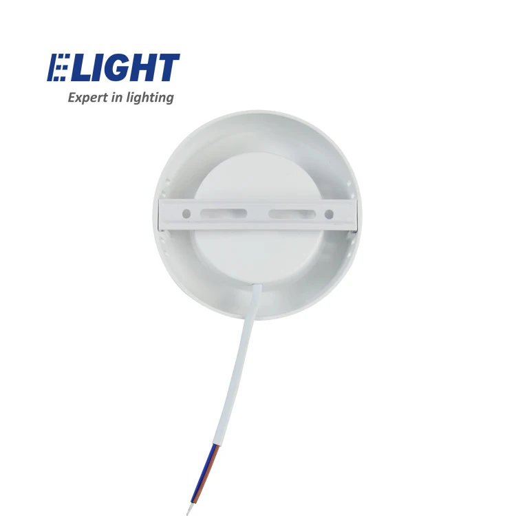 
2020 frameless surface slim round square driver on board 20W 24W PC led panel light 