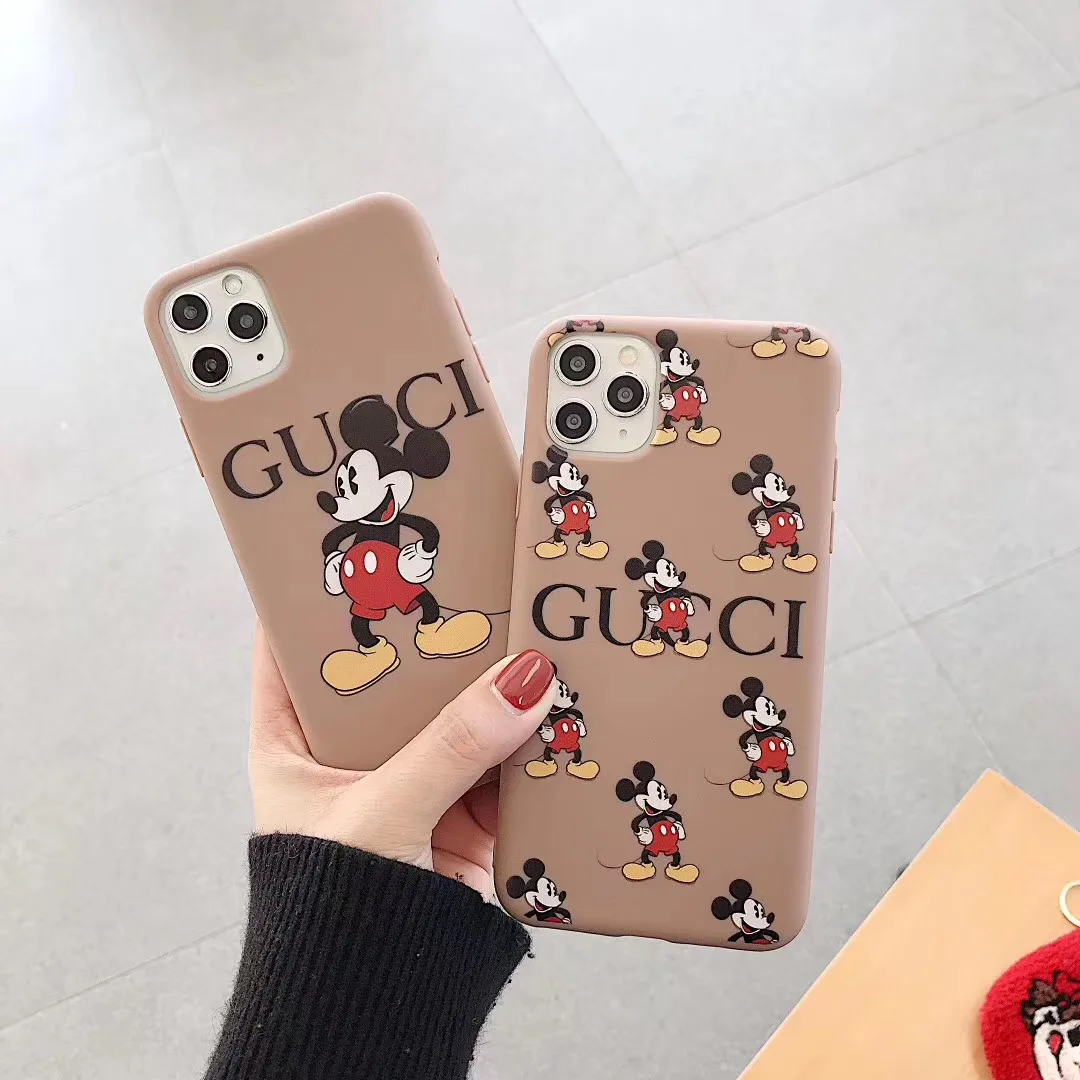 

Designer Cartoon Mickey Series Back Cover Protective Mobile Phone case for iPhone 12promax 7 8 Plus X XR XS 11