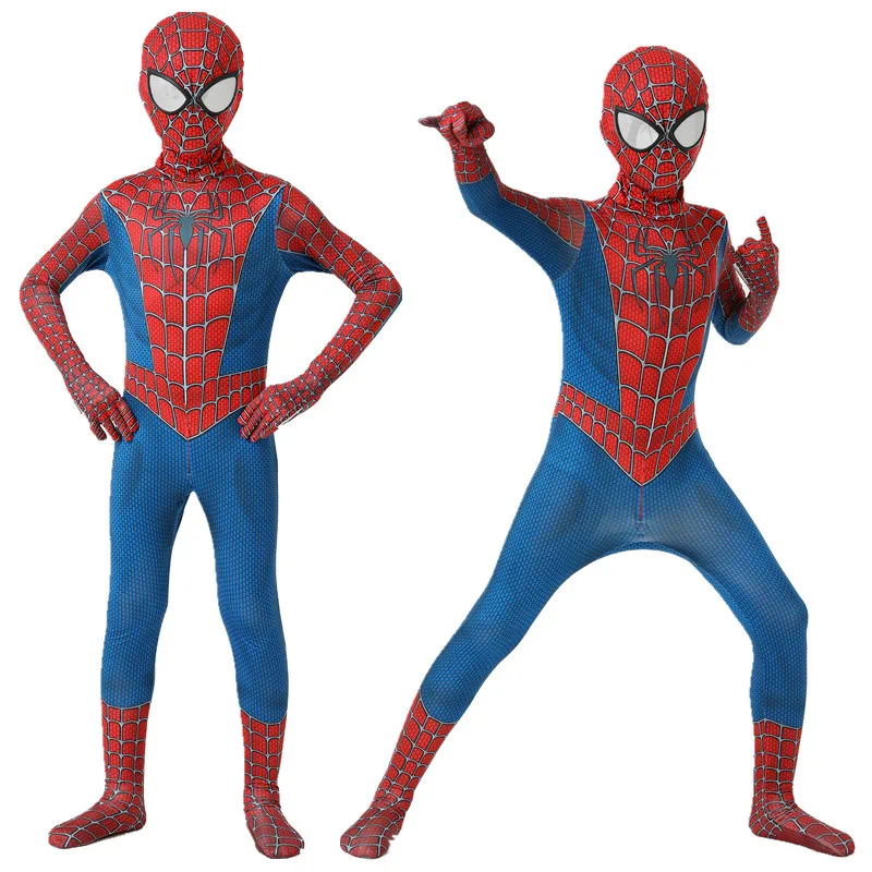 

HOT SALE Adult Kids Bodysuit Jumpsuit Marvel Superhero Anime Cosplay Spiderman costume spider man clothes clearyman cosplay