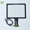 Cheapest price USB interface 15 inch black dual capacitive touch panel for Pos/cash register
