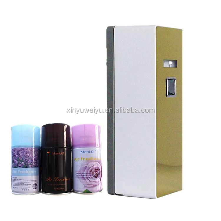 

Hotel/Market LED type air freshener wall mounted automatic perfume fragrance spray aerosol dispenser