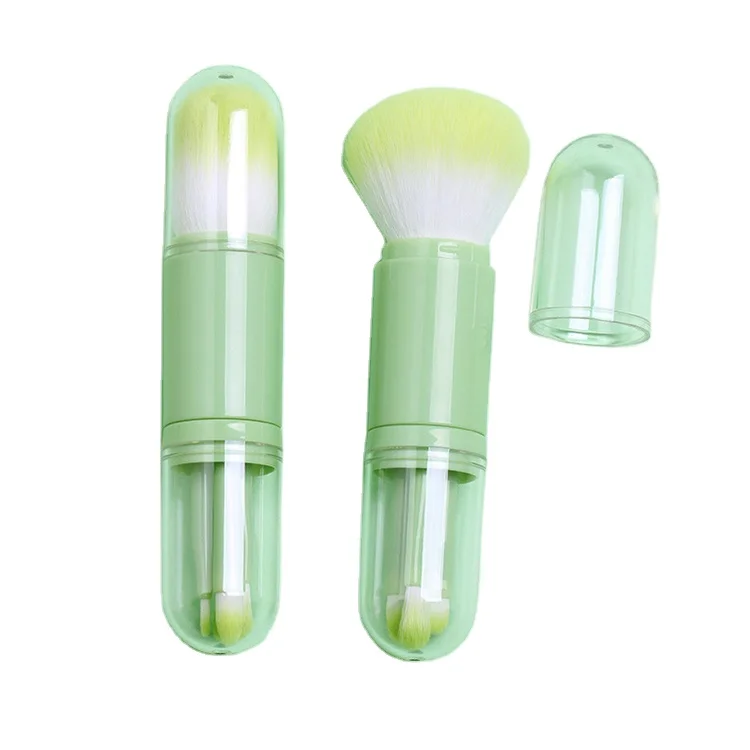 

10pcs new design neon green makeup set hot makeup blending brush